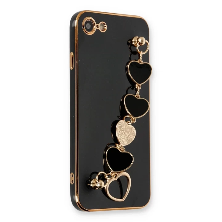 iPhone 7 Kılıf Esila Silikon - Siyah