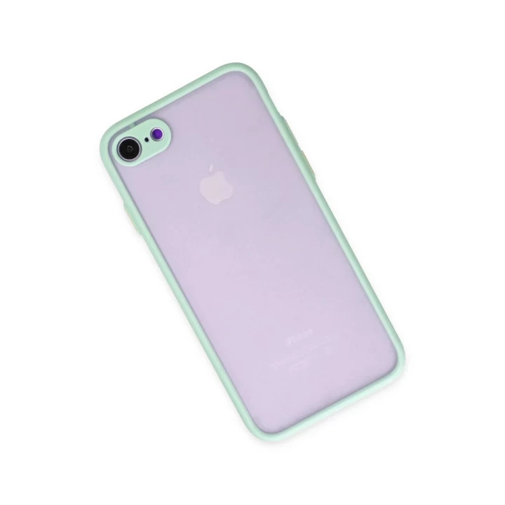 iPhone 7 Kılıf Montreal Silikon Kapak - Turkuaz