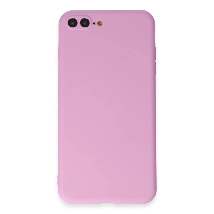 iPhone 7 Plus Kılıf First Silikon - Açık Mor