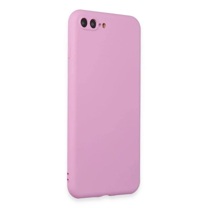 iPhone 7 Plus Kılıf First Silikon - Açık Mor