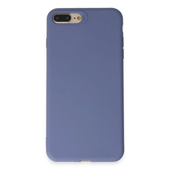 iPhone 7 Plus Kılıf First Silikon - Gri
