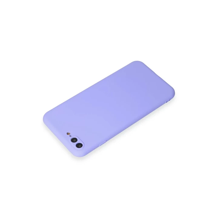 iPhone 7 Plus Kılıf First Silikon - Lila