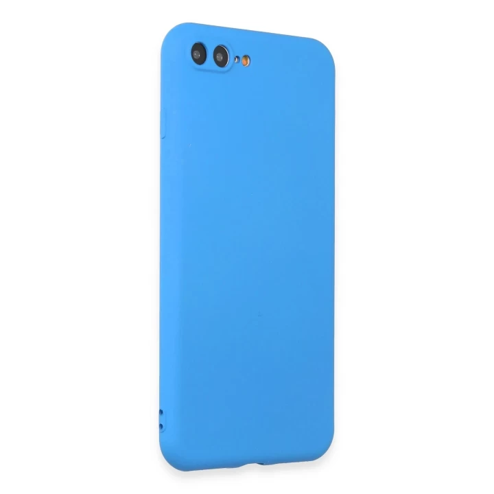 iPhone 7 Plus Kılıf First Silikon - Mavi