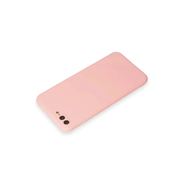 iPhone 7 Plus Kılıf First Silikon - Pudra