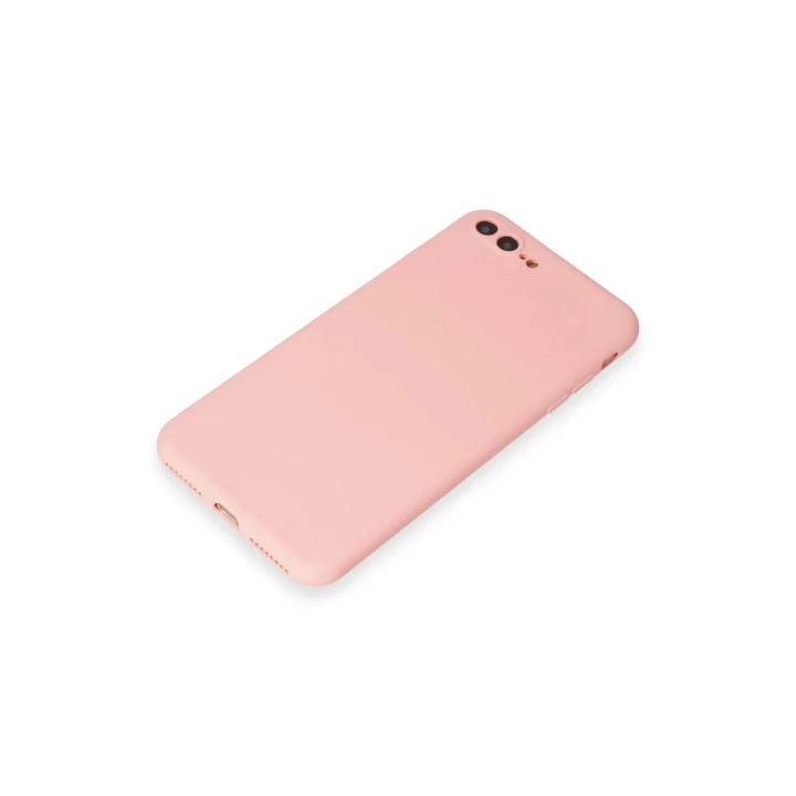 iPhone 7 Plus Kılıf First Silikon - Pudra