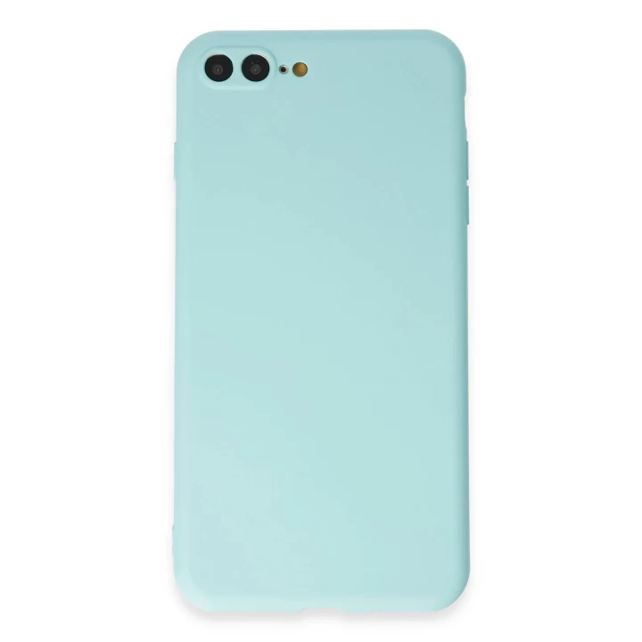 iPhone 7 Plus Kılıf First Silikon - Turkuaz