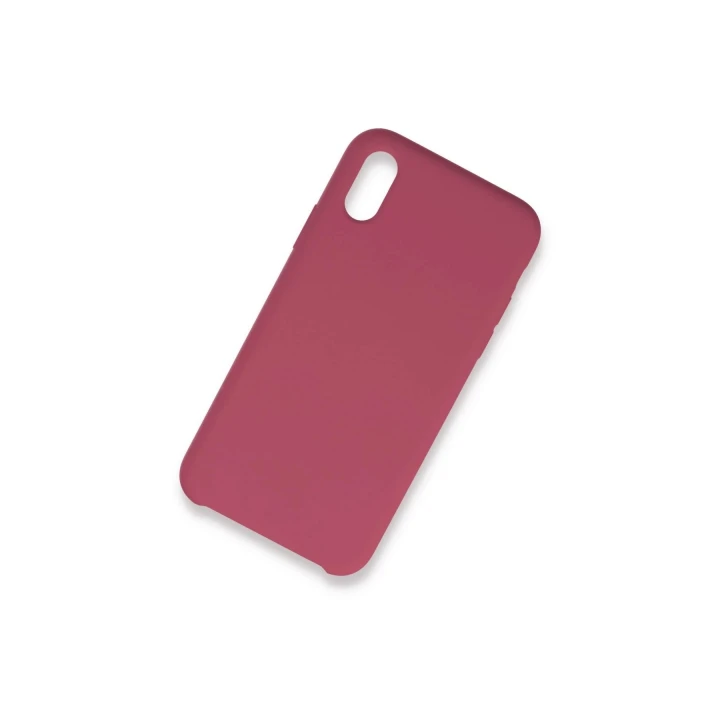 iPhone X Kılıf Lansman Legant Silikon - Fuşya