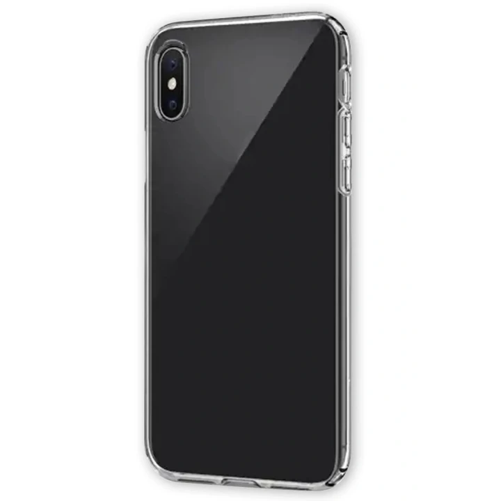iPhone X Kılıf Lüx Şeffaf Silikon
