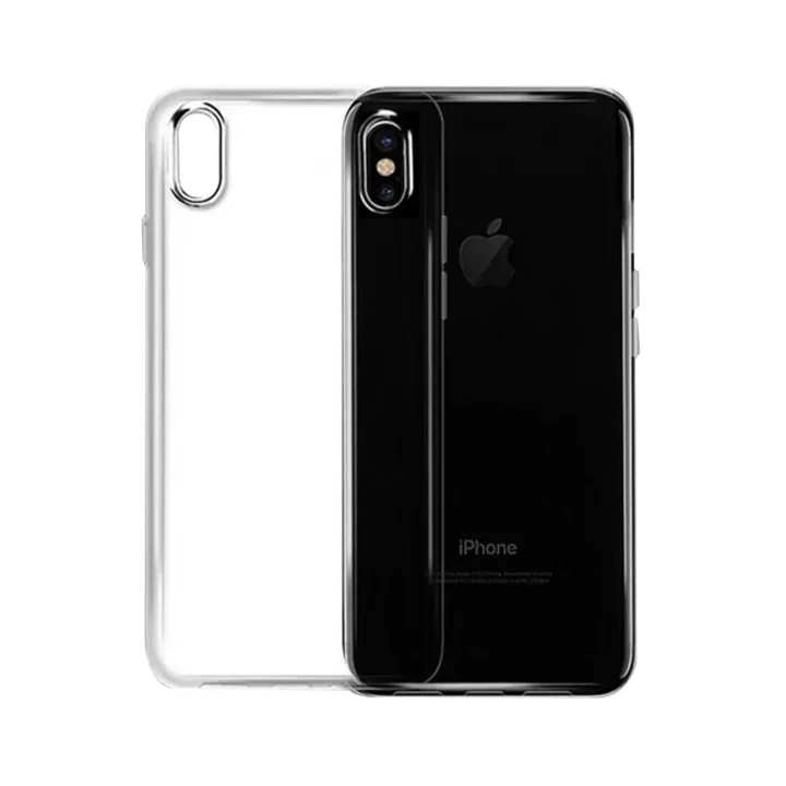 iPhone X Kılıf Lüx Şeffaf Silikon