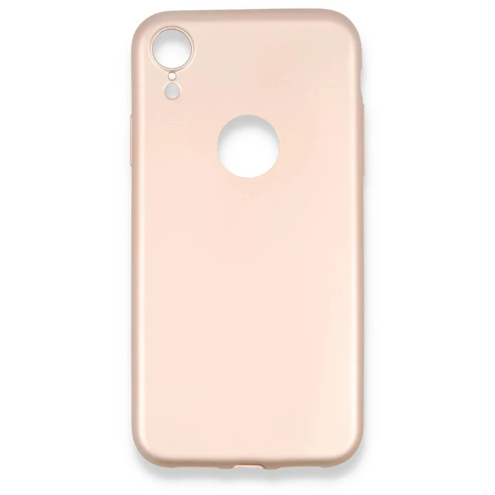 iPhone XR Kılıf First Silikon - Rose Gold