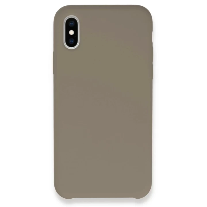 iPhone XS Max Kılıf Lansman Legant Silikon - Bej