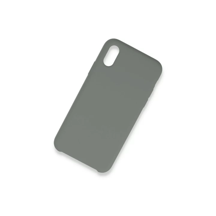 iPhone XS Max Kılıf Lansman Legant Silikon - Gri