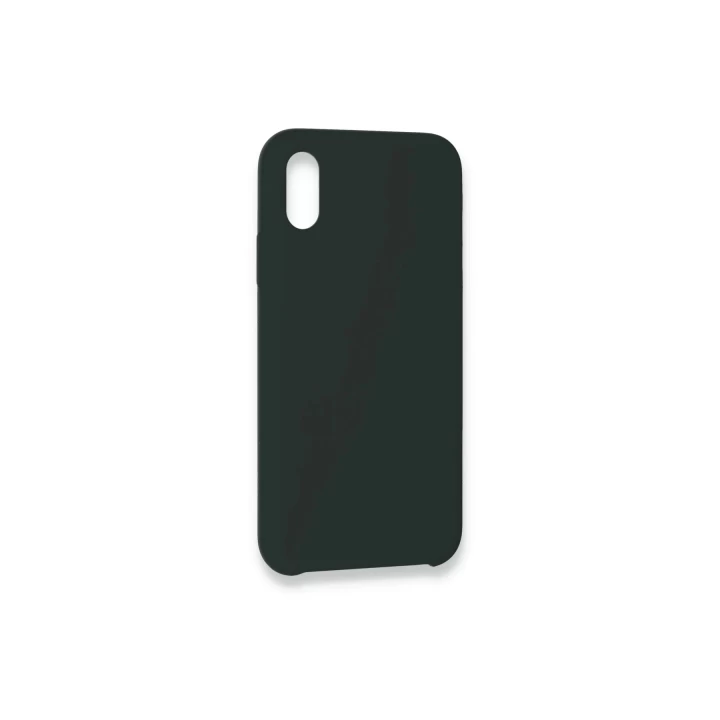 iPhone XS Max Kılıf Lansman Legant Silikon - Koyu Yeşil