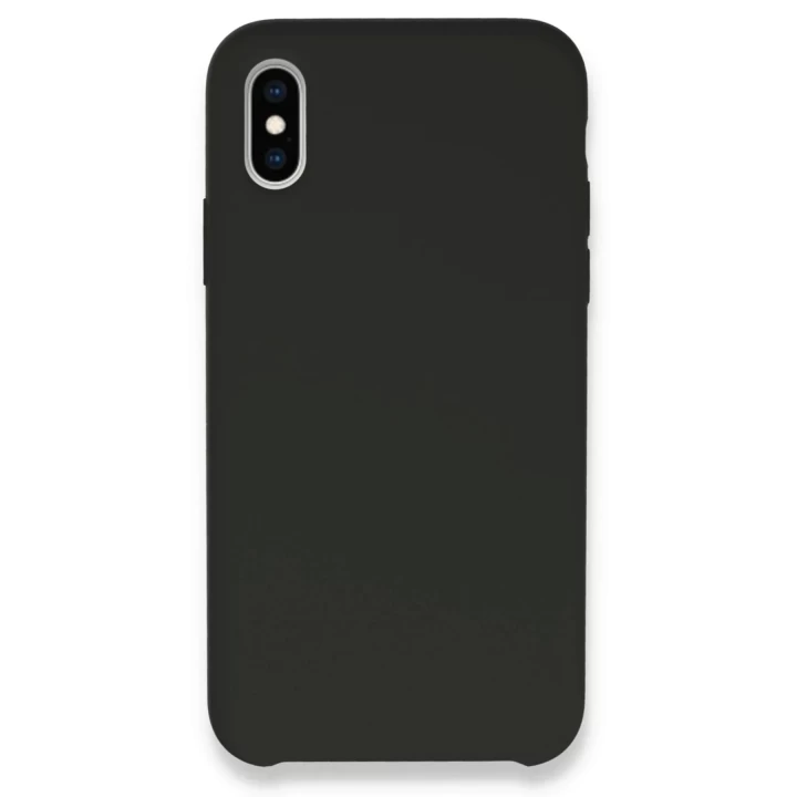 iPhone XS Max Kılıf Lansman Legant Silikon - Siyah