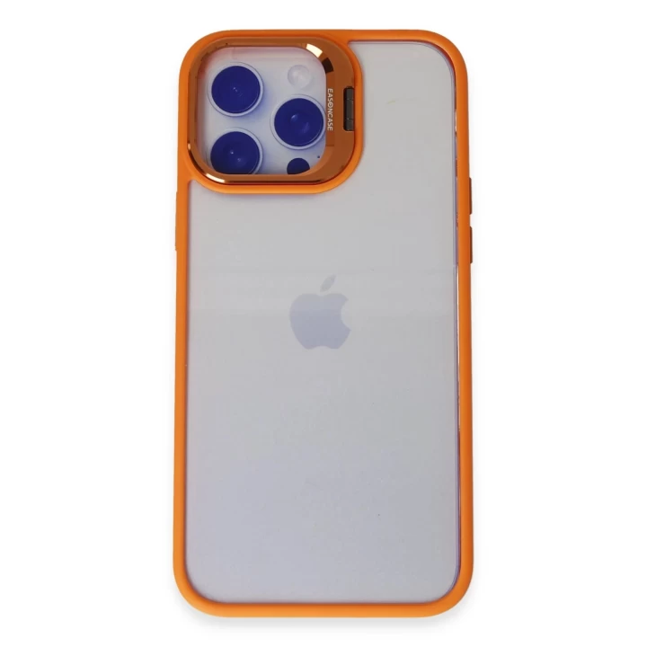Joko iPhone 13 Pro Max Kılıf Roblox Lens Standlı Kapak - Turuncu