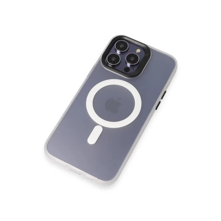 Joko iPhone 14 Pro Kılıf Mateks Magsafe Kapak - Beyaz