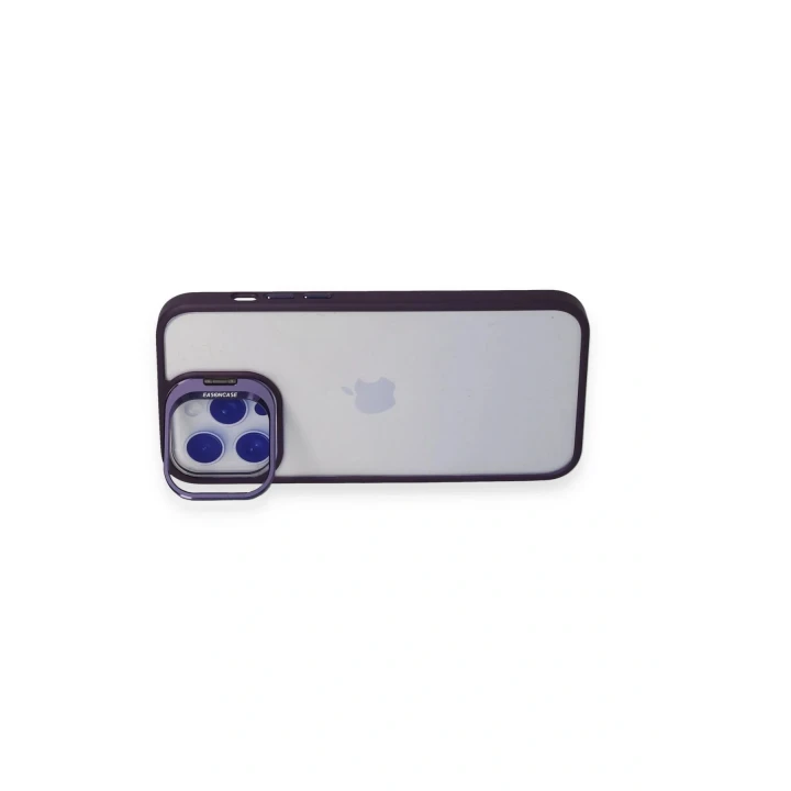 Joko iPhone 14 Pro Kılıf Roblox Lens Standlı Kapak - Derin Mor