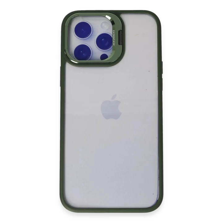 Joko iPhone 14 Pro Kılıf Roblox Lens Standlı Kapak - Koyu Yeşil