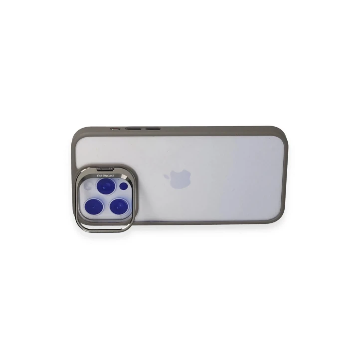 Joko iPhone 15 Pro Kılıf Roblox Lens Standlı Kapak - Titan Gri