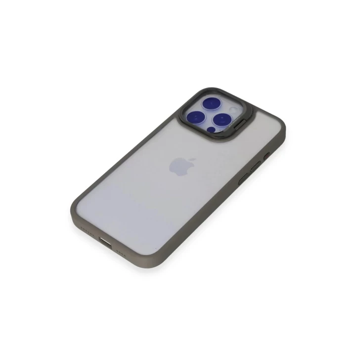 Joko iPhone 15 Pro Kılıf Roblox Lens Standlı Kapak - Titan Gri