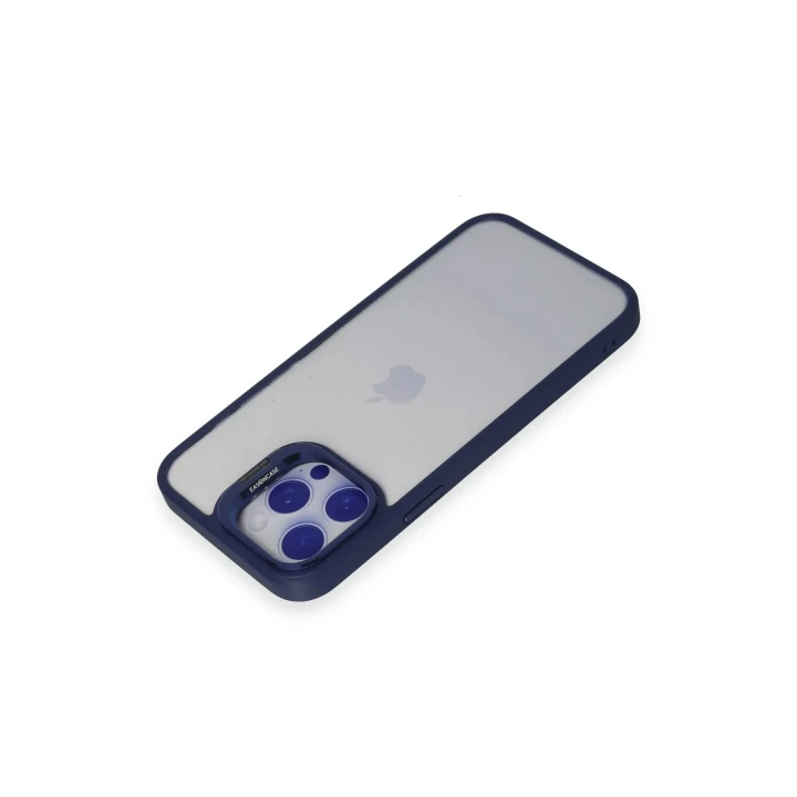 Joko iPhone 15 Pro Max Kılıf Roblox Lens Standlı Kapak - Lacivert