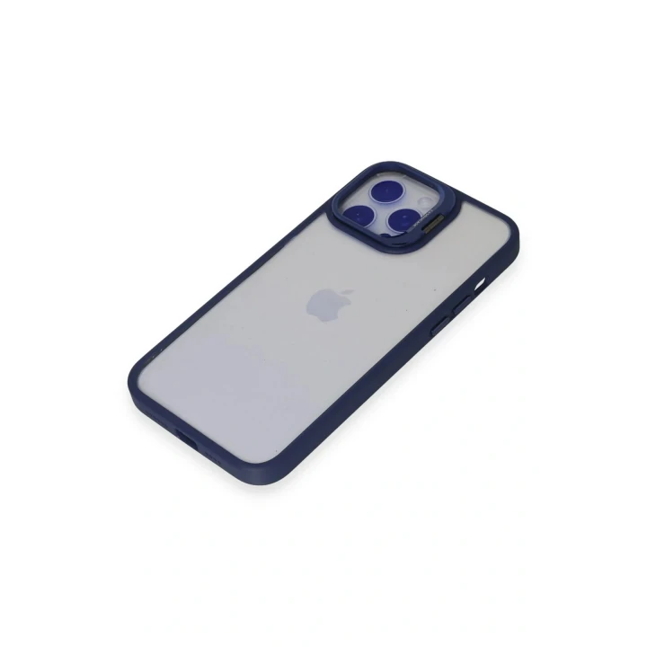Joko iPhone 15 Pro Max Kılıf Roblox Lens Standlı Kapak - Lacivert