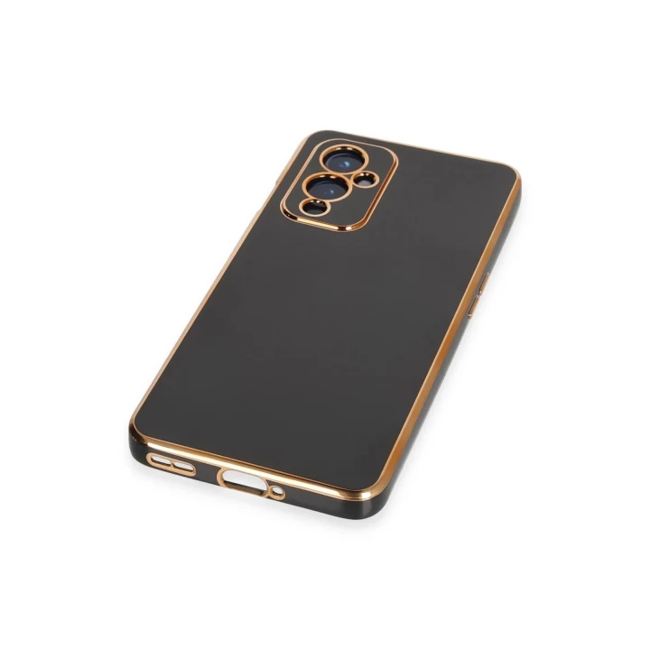 One Plus 9 Kılıf Volet Silikon - Siyah