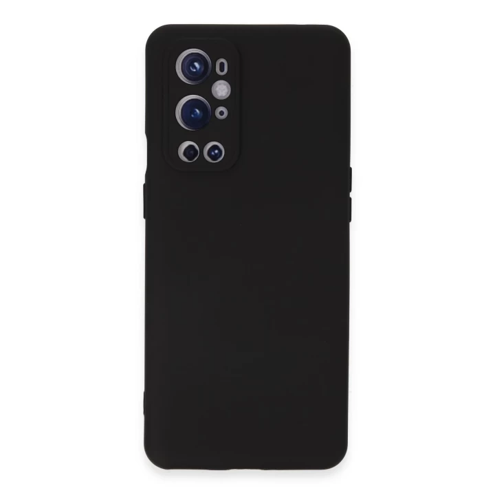One Plus 9 Pro Kılıf Nano içi Kadife Silikon - Siyah