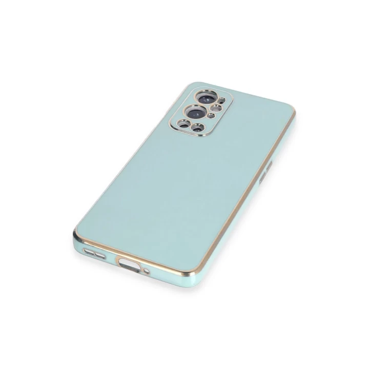 One Plus 9 Pro Kılıf Volet Silikon - Açık Yeşil