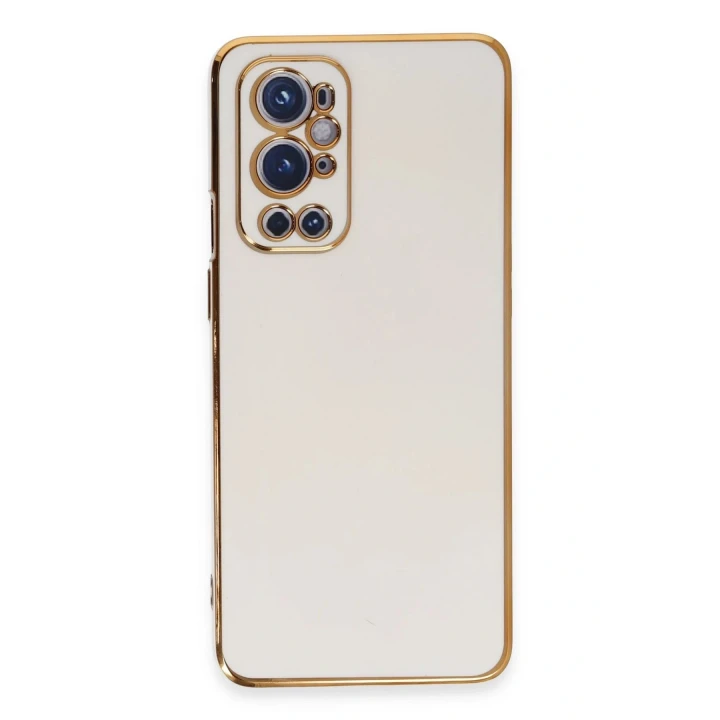 One Plus 9 Pro Kılıf Volet Silikon - Beyaz