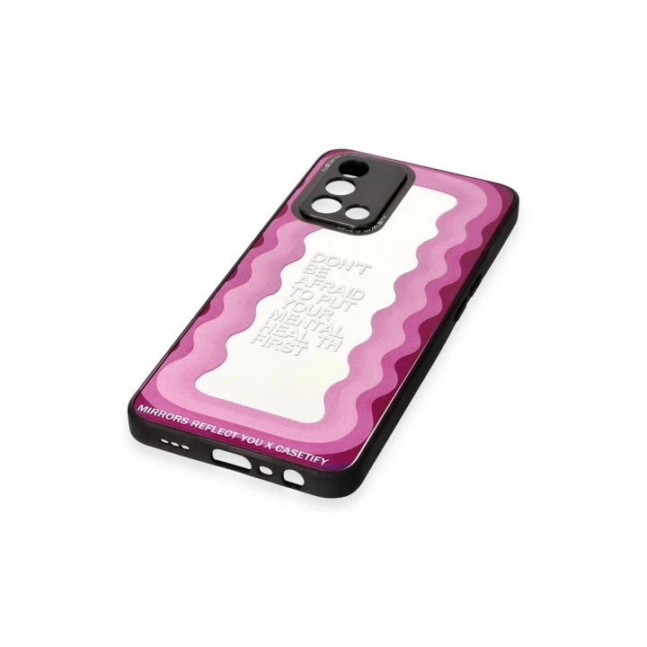 Oppo A74 4G Kılıf Mirror Desenli Kapak - Mirror - 11