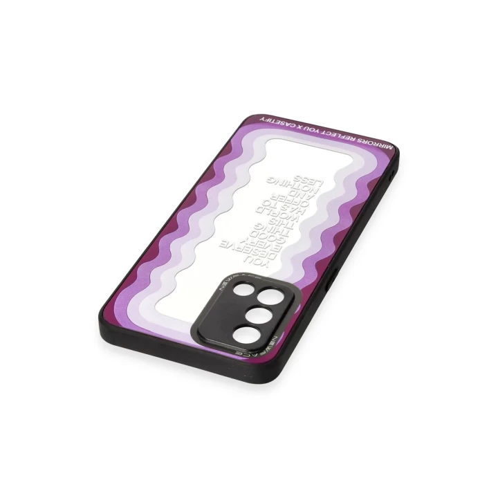 Oppo A74 4G Kılıf Mirror Desenli Kapak - Mirror - 5