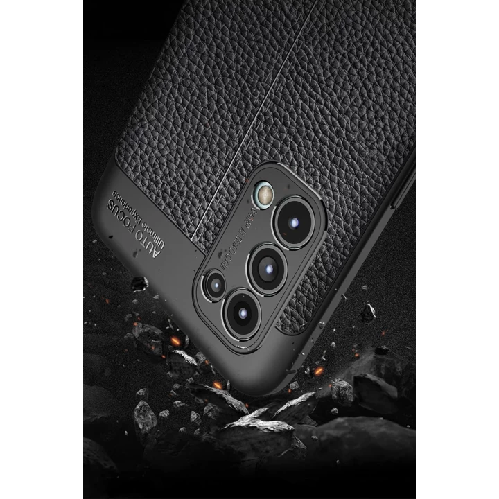 Oppo Reno 5 Kılıf Auto Focus Kapak - Kırmızı