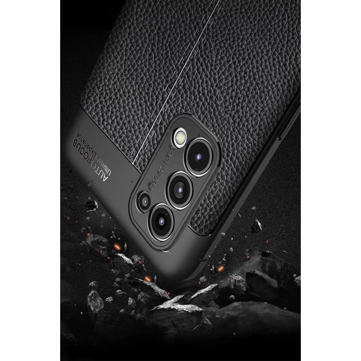 Oppo Reno 5 Pro Kılıf Auto Focus Kapak - Lacivert