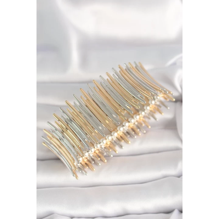 Pirinç Mix Renk Lastiklik VIP Seri Kadın Bileklik - TJ-BB6687