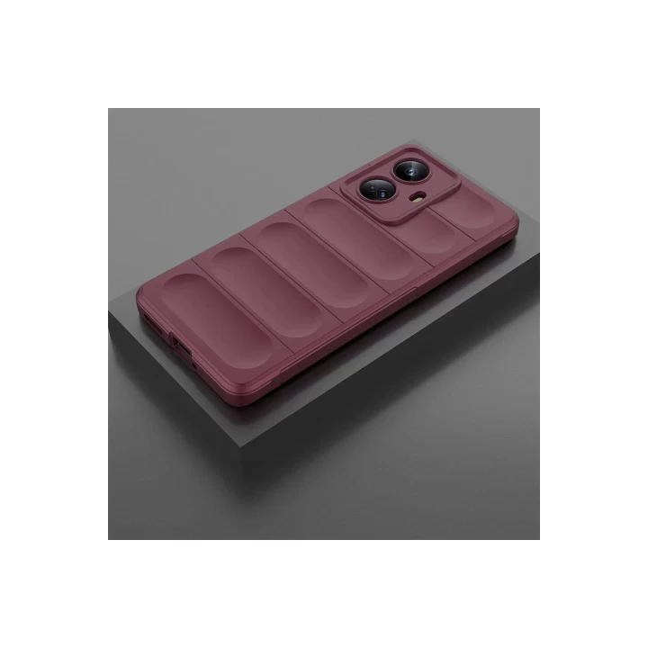Realme 10 Pro 5G Kılıf Optimum Silikon - Bordo