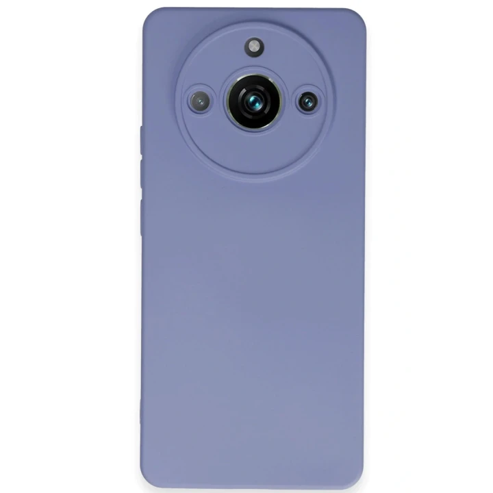 Realme 11 Pro Kılıf Nano içi Kadife Silikon - Lila