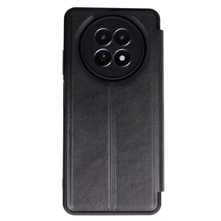 Realme 12 5G Kılıf Flip Cover - Siyah