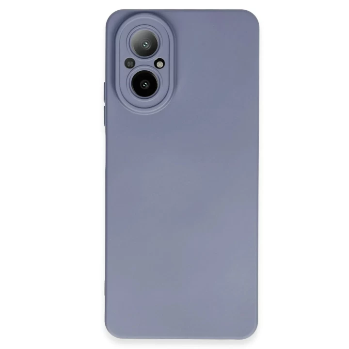 Realme 12 Lite Kılıf Nano içi Kadife Silikon - Gri