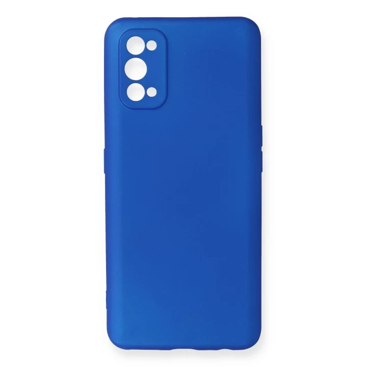 Realme 7 Pro Kılıf First Silikon - Mavi