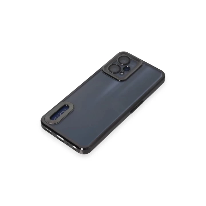 Realme 9 Pro 5G Kılıf Slot Silikon - Siyah
