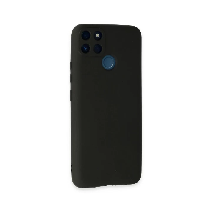 Realme C21Y Kılıf First Silikon - Siyah