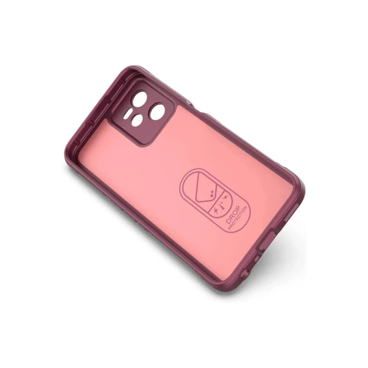 Realme C35 Kılıf Optimum Silikon - Bordo