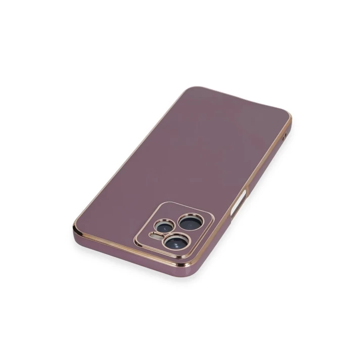 Realme C35 Kılıf Volet Silikon - Mor