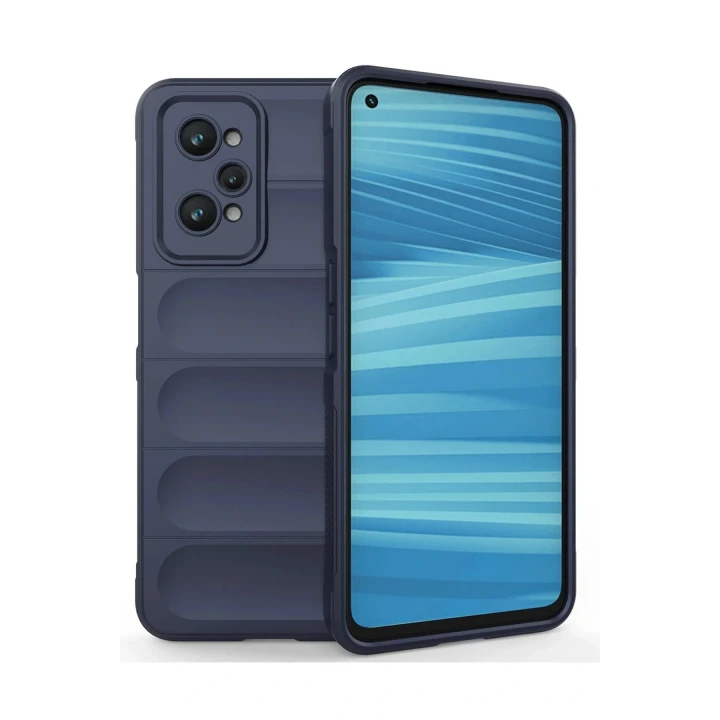 Realme GT2 5G Kılıf Optimum Silikon - Lacivert