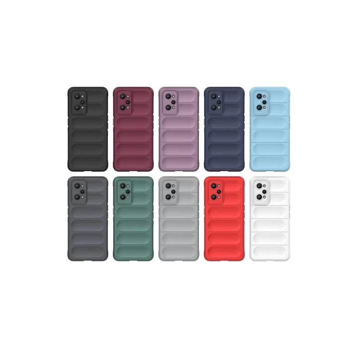 Realme GT2 5G Kılıf Optimum Silikon - Mor