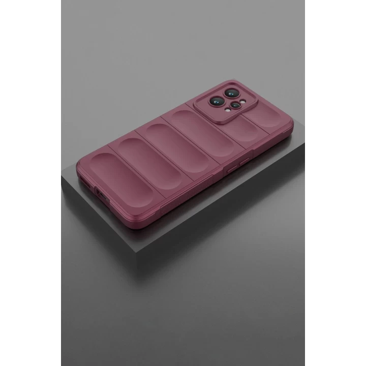 Realme GT2 Pro 5G Kılıf Optimum Silikon - Bordo