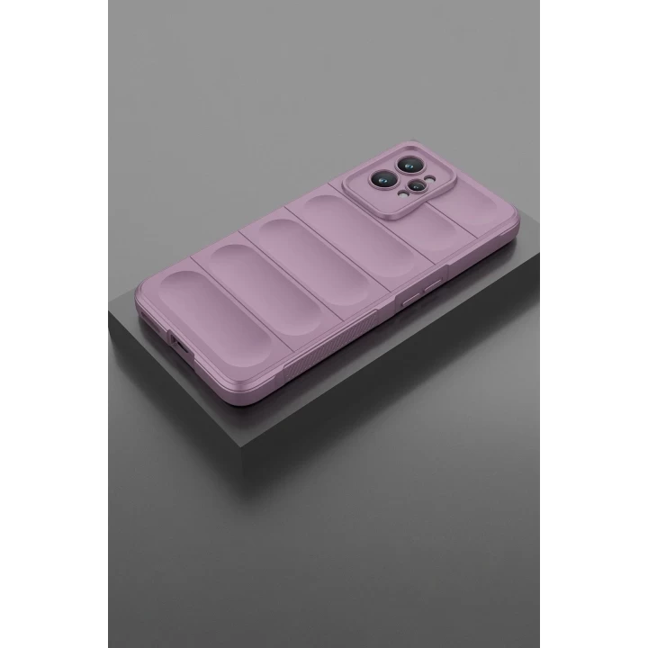 Realme GT2 Pro 5G Kılıf Optimum Silikon - Mor