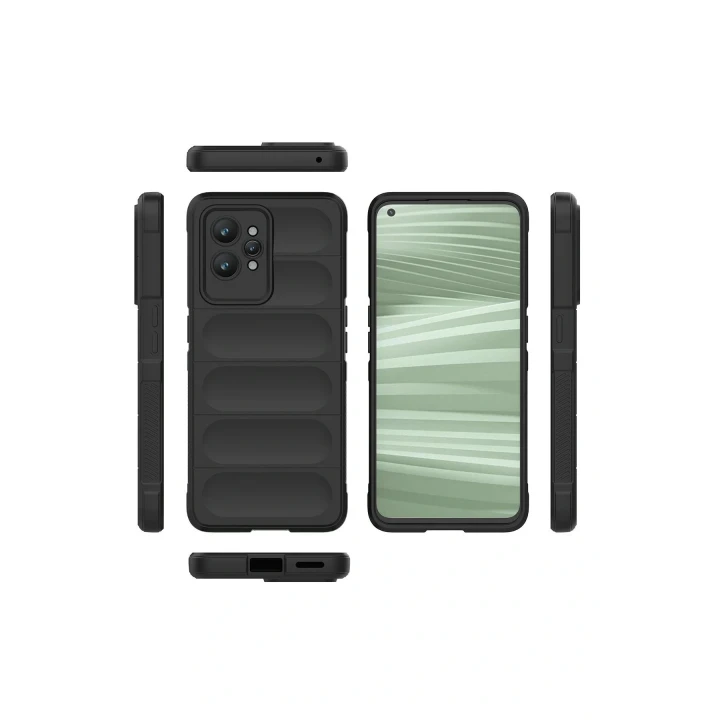 Realme GT2 Pro 5G Kılıf Optimum Silikon - Siyah