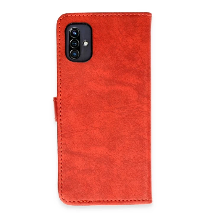 Reeder P13 Blue Max 2022 128GB Kılıf Trend S Plus Kapaklı Kılıf - Kırmızı